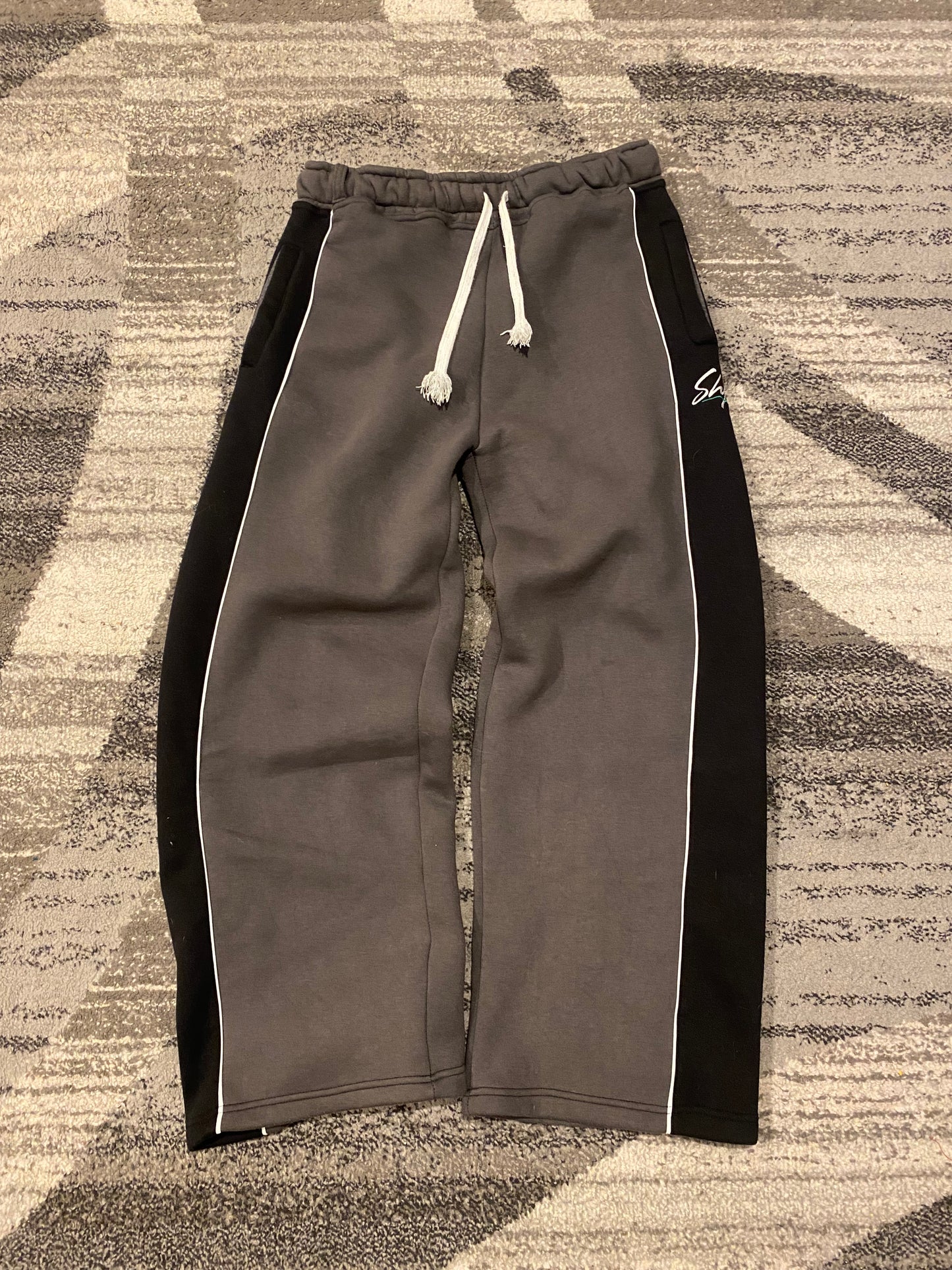 Black Baggy Sweatpants